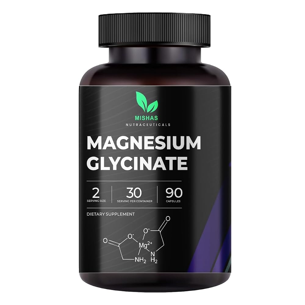 Mishas Magnesium Glycinate, Malate & Citrate - 90 Capsules