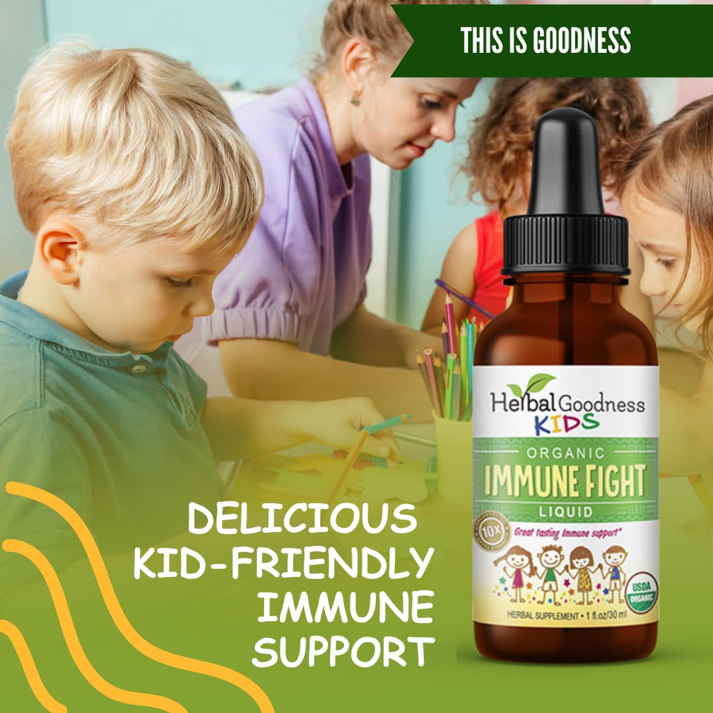 Herbal Goodness Kids Immune Support with Ashwagandha - 1 Fl Oz - image 6