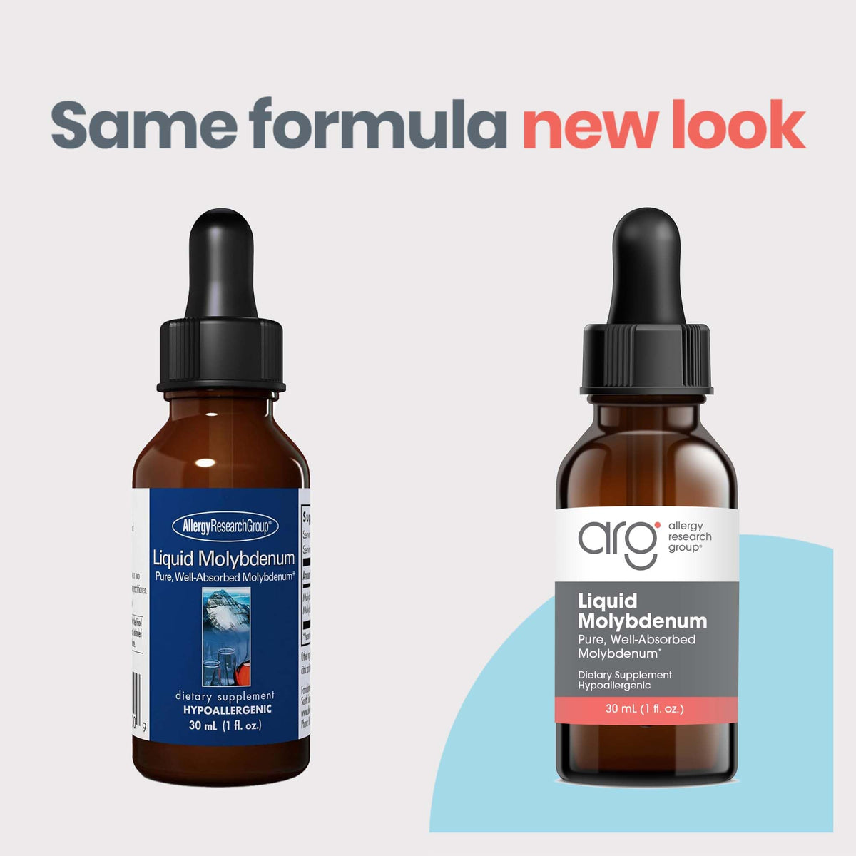 Allergy Research Group Liquid Molybdenum Mineral Drops - 30 mL - image 2