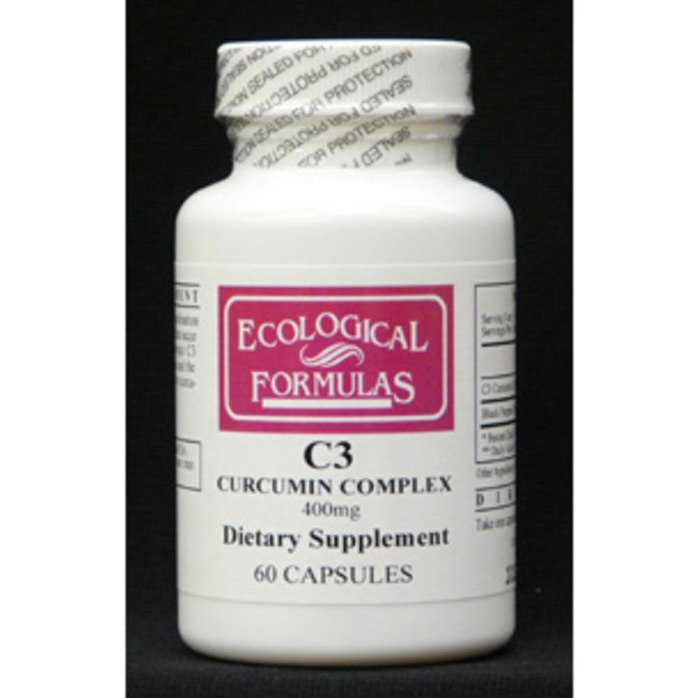 Ecological Formulas C3 Curcumin Complex 400 mg - 60 Capsules