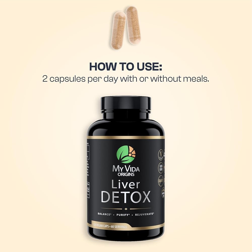 My Vida Origins Liver Detox with Organic Milk Thistle Organic - image 6