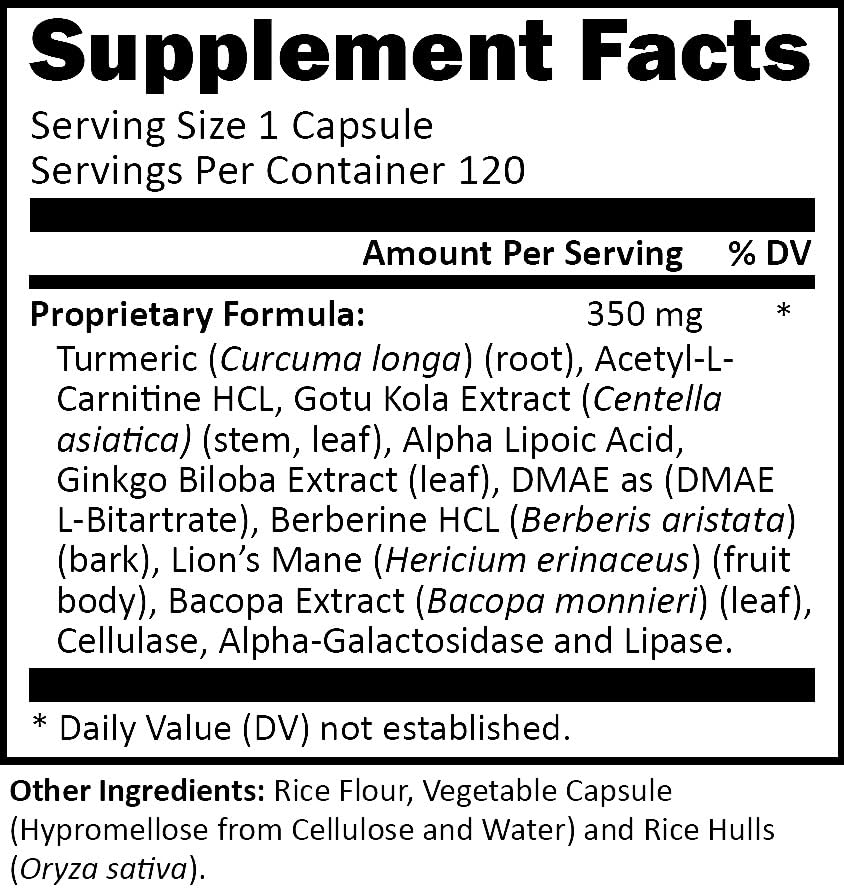 R-Garden Memory Formula - 120 Capsules - image 2