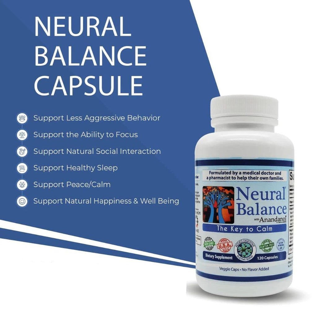 NEURAL BALANCE Anandanol with Proprietary Digestive Enzyme Blend