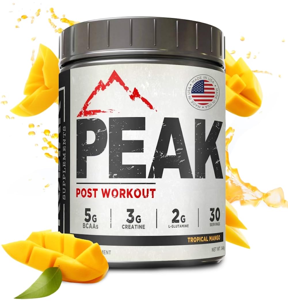 Kodiak Supplements Peak Post Workout BCAA 2:1:1 Creatine - 30 Servings