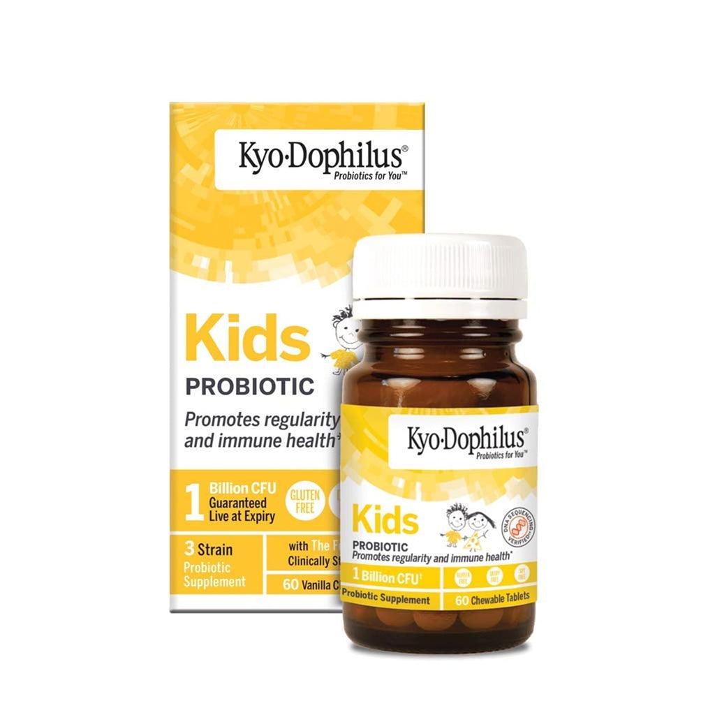 Kyolic Kyo-Dophilus Kids Probiotic Vanilla - 60 Tablets