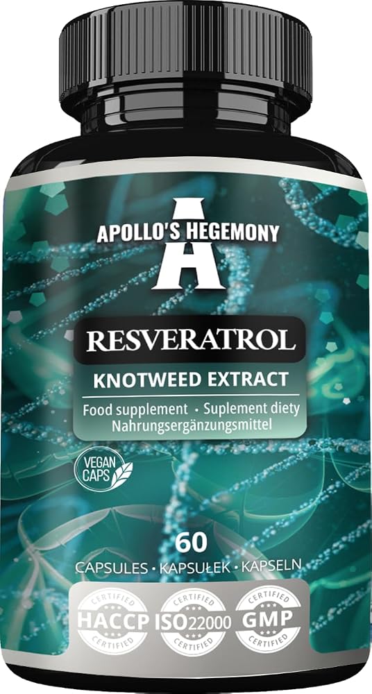 APOLLO'S HEGEMONY Resveratrol 400 mg - 60 Vegan Capsules