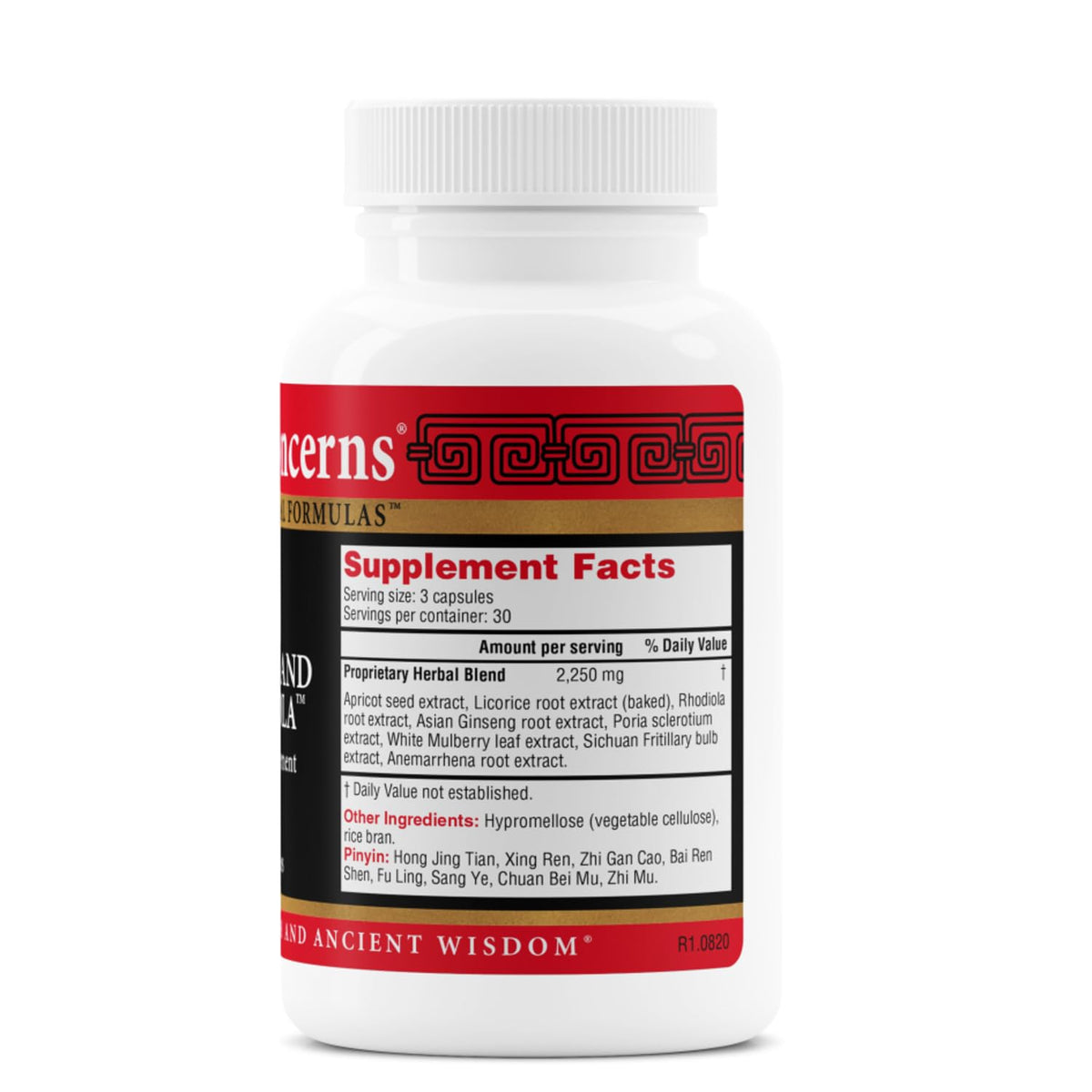 Health Concerns Ginseng and Rhodiola Herbal Supplement - 90 Capsules - image 2
