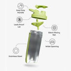 Smartshake TMNT Ninja Power Reforce Stainless Steel Protein Shaker