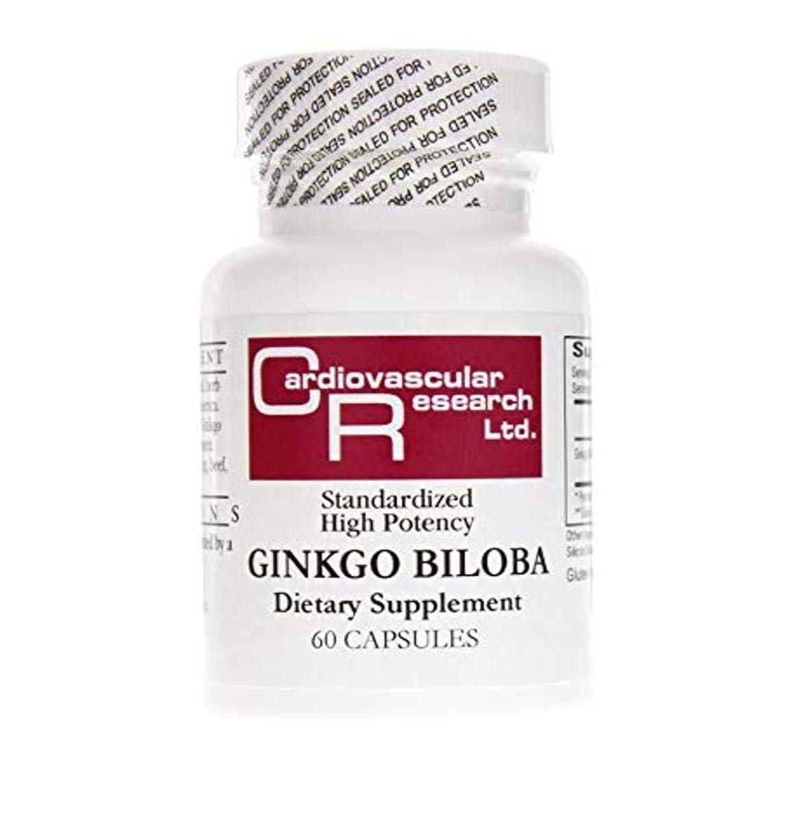Cardiovascular Research Ginkgo Biloba - 60 Tablets