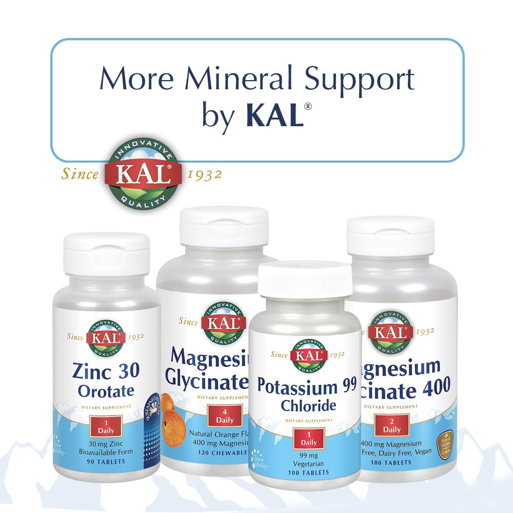 KAL Calcium Oyster Shell 600 mg - 100 Tablets - image 6