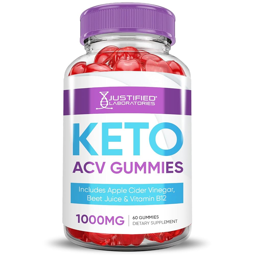 Justified Laboratories Keto ACV Gummies 1000MG - 60 Gummies - image 2