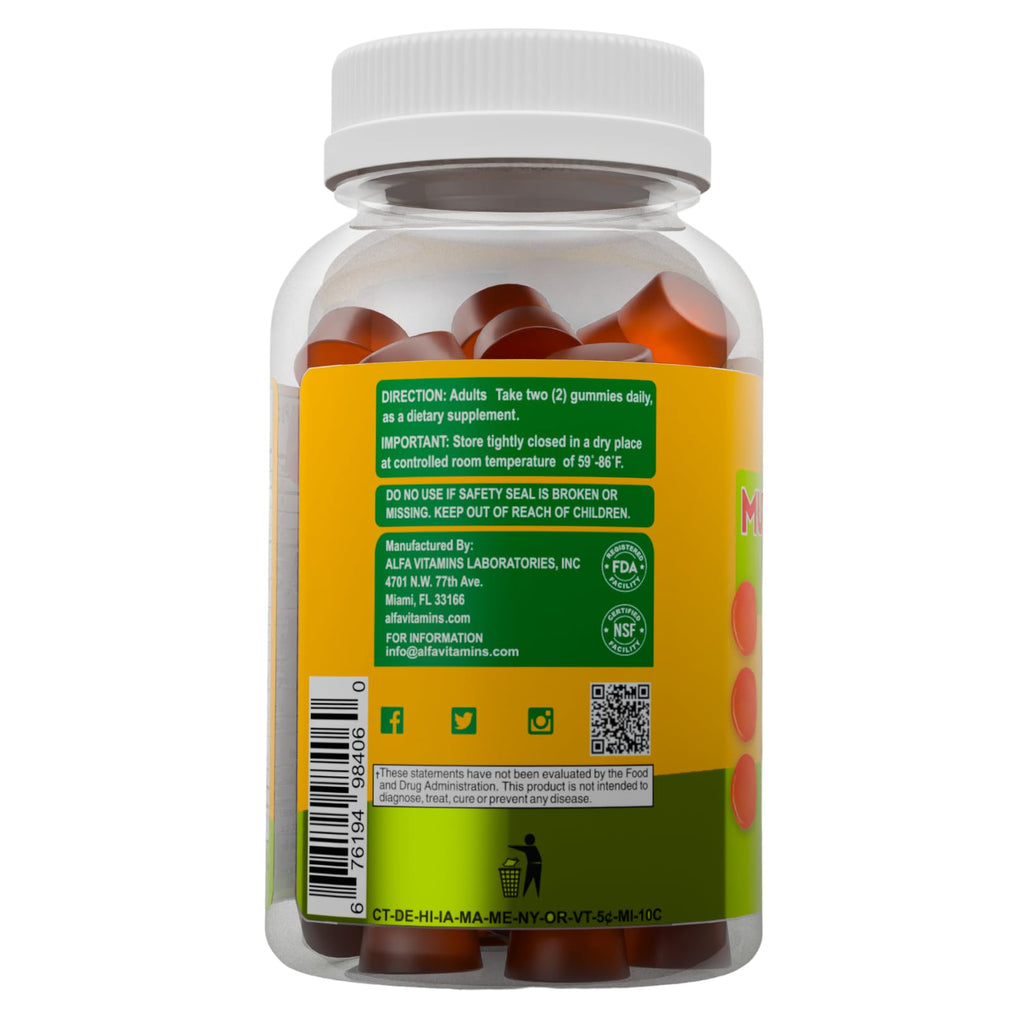 ALFA VITAMINS MultiVitamins for Adults Immune Support - 60 Gummies - image 3