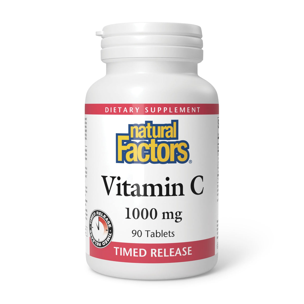 Natural Factors Vitamin C Time Release 1000 mg - 90 Tablets