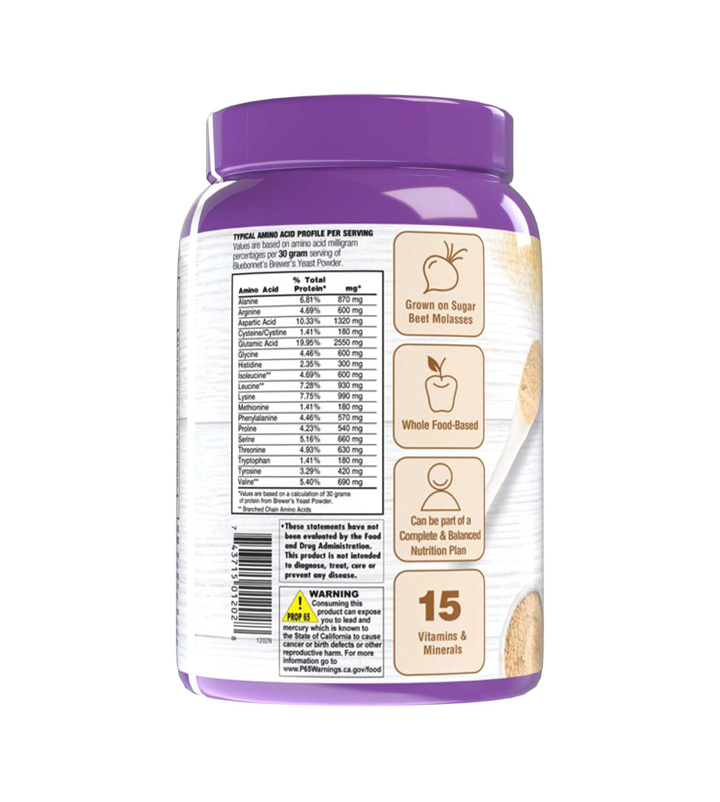 BLUEBONNET NUTRITION SUPER EARTH® BREWER'S YEAST FLAKES
