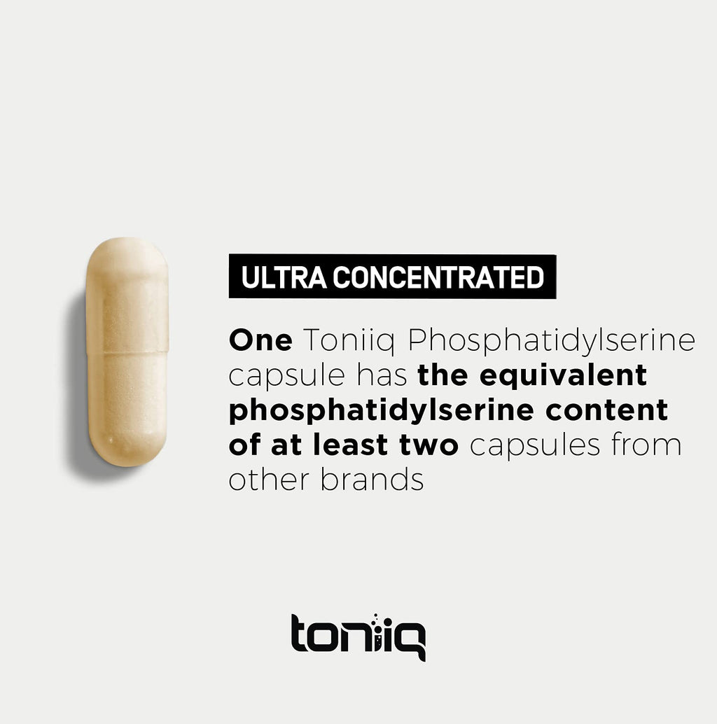 Toniiq Phosphatidylserine 400mg - 90 Capsules - image 5