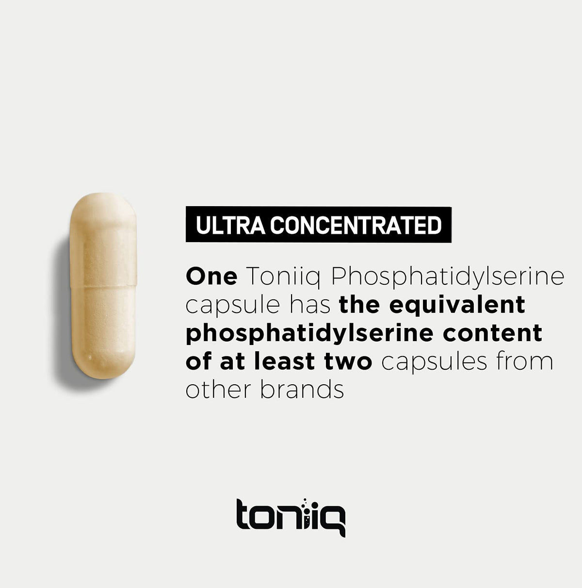 Toniiq Phosphatidylserine 400mg - 90 Capsules - image 5