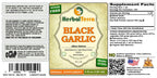 Herbal Terra LLC Black Garlic (Allium Sativum) Dried Bulb Powder