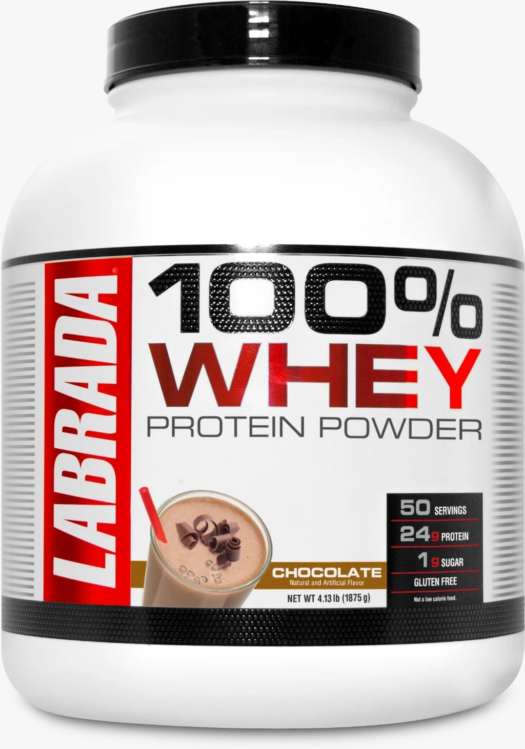 Labrada 100% Whey Protein Chocolate - 4.13 Pound