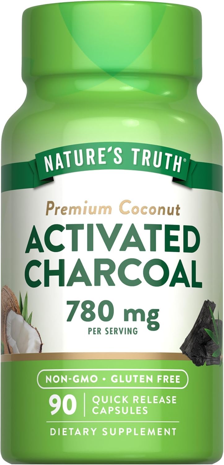 Nature's Truth Activated Charcoal - 90 Capsules