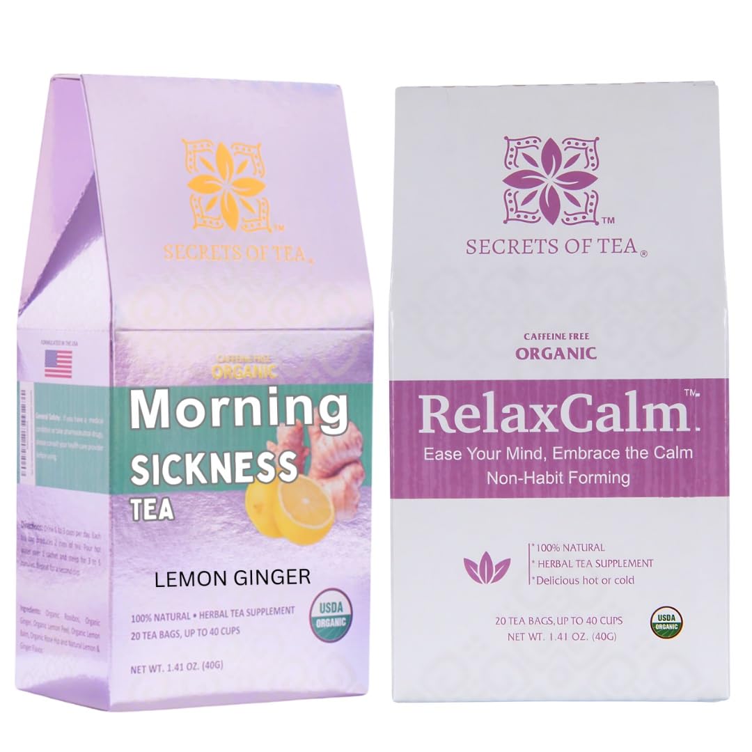 Secrets Of Tea Morning Sickness Relief Pregnancy Tea - 20 Count
