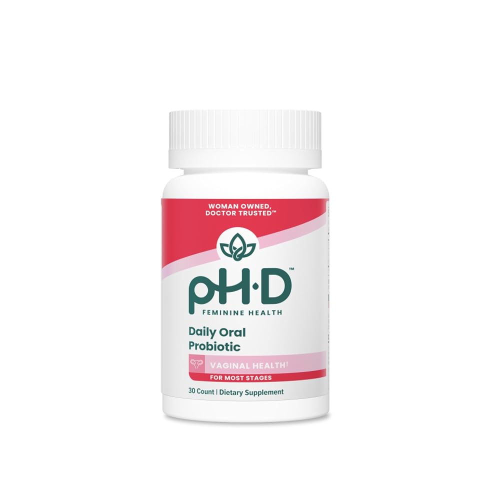 pH-D Feminine Health Vaginal Probiotic Oral Supplement - 30 Capsules