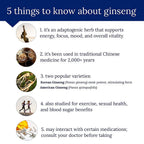 Windmill Hi-Ener-G Triple Ginseng 500 MG - 20 Caplets - image 2