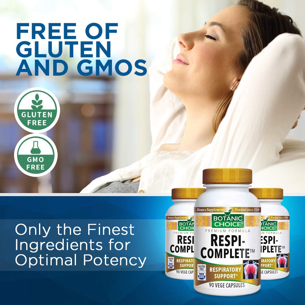 Botanic Choice Respi-Complete Respiratory Health Support - 90 Capsules - image 6