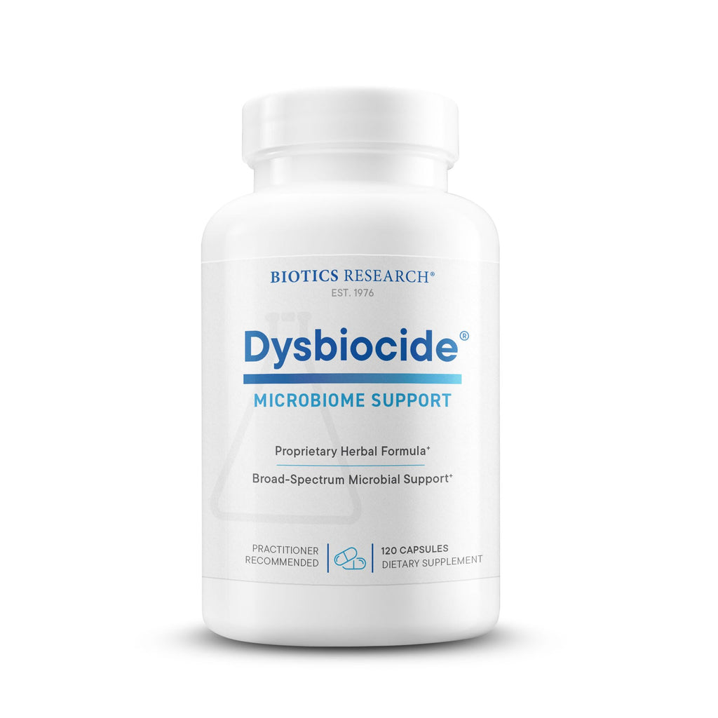 BIOTICS RESEARCH Dysbiocide Gut Health - 120 Capsules