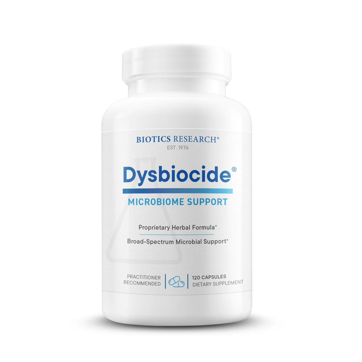 BIOTICS RESEARCH Dysbiocide Gut Health - 120 Capsules