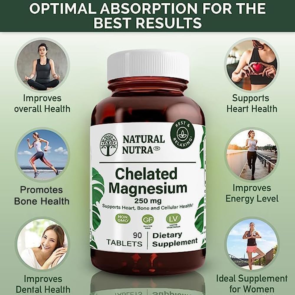 Natural Nutra Chelated Magnesium Oxide Supplement Parent