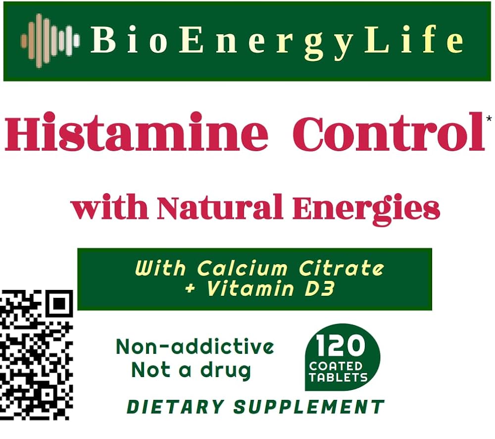 BioEnergyLife Histamine Control - 120 Tablets - image 2