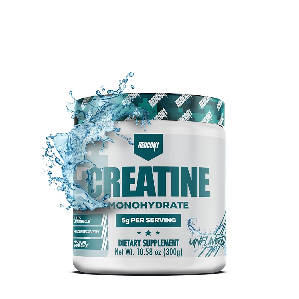 REDCON1 Creatine Monohydrate Powder - 60 Servings