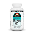 Source Naturals Betaine HCl 650 mg - 180 Tablets