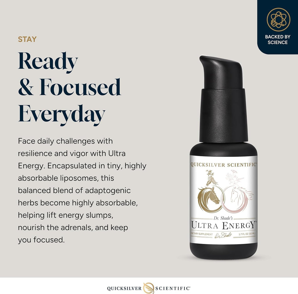 Quicksilver Scientific Dr. Shade's Ultra Energy Reishi Adaptogenic Tonic - 50ml - image 3