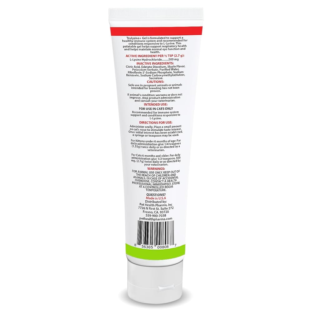 Pet Health Pharma Viralysine L-Lysine Gel for Cats - 10 oz - image 3