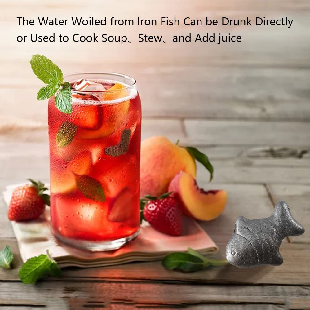 uimomn Iron Fish Natural Iron Supplement - 1 Pack - image 5