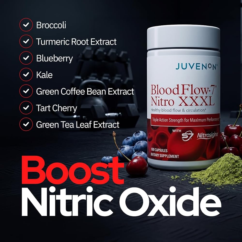 Juvenon BloodFlow-7 XXXL Nitric Oxide Supplements