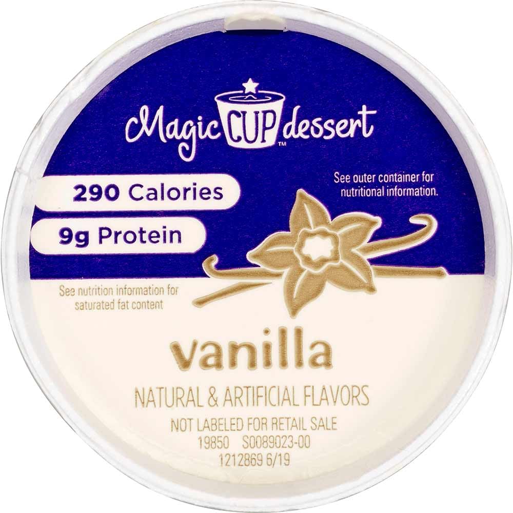 Magic Cup Vanilla Nutritional Supplement Frozen Dessert - 48 Pack - image 3