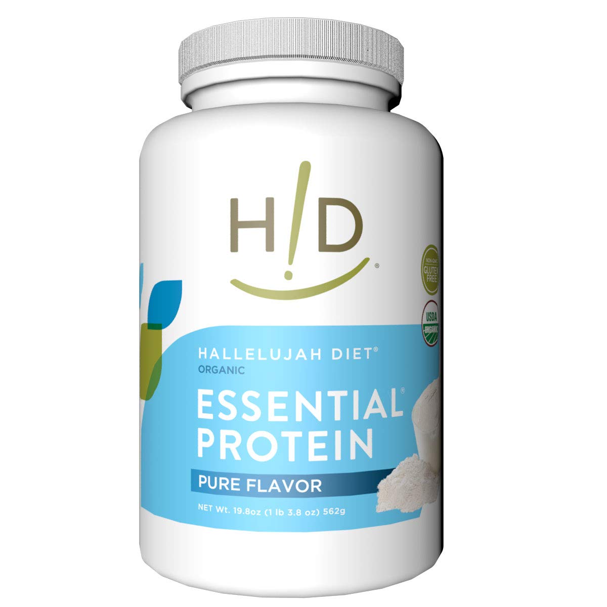 THE HALLELUJAH DIET Hallelujah Diet Organic Essential Protein Powder