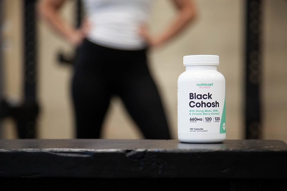 Nutricost Black Cohosh for Women 660mg - 120 Capsules - image 3