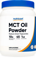 Nutricost MCT Oil Powder Medium Chain Triglyceride - 1 Pound