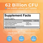 MARYRUTH'S Probiotic Turmeric Curcumin with GI Support - 60 Capsules - image 5