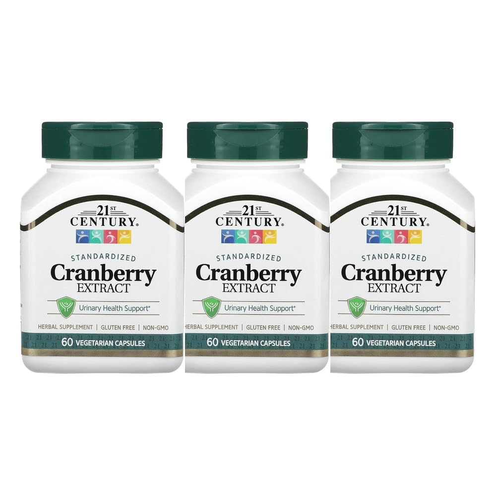 21st Century Cranberry Extract - 180 Vegetarian Capsules