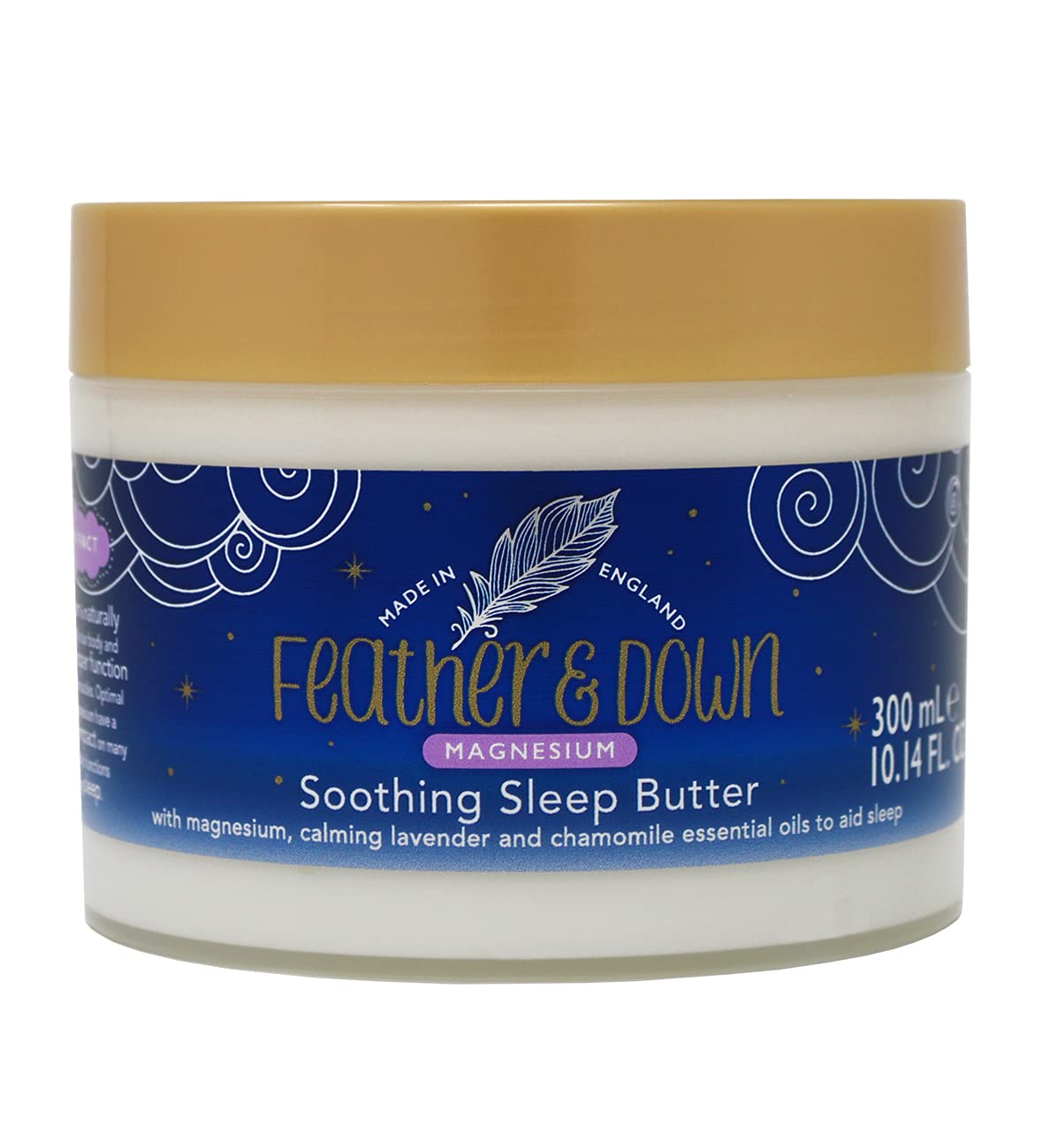 Feather & Down Magnesium Sleep Butter for Sleep - 300ml