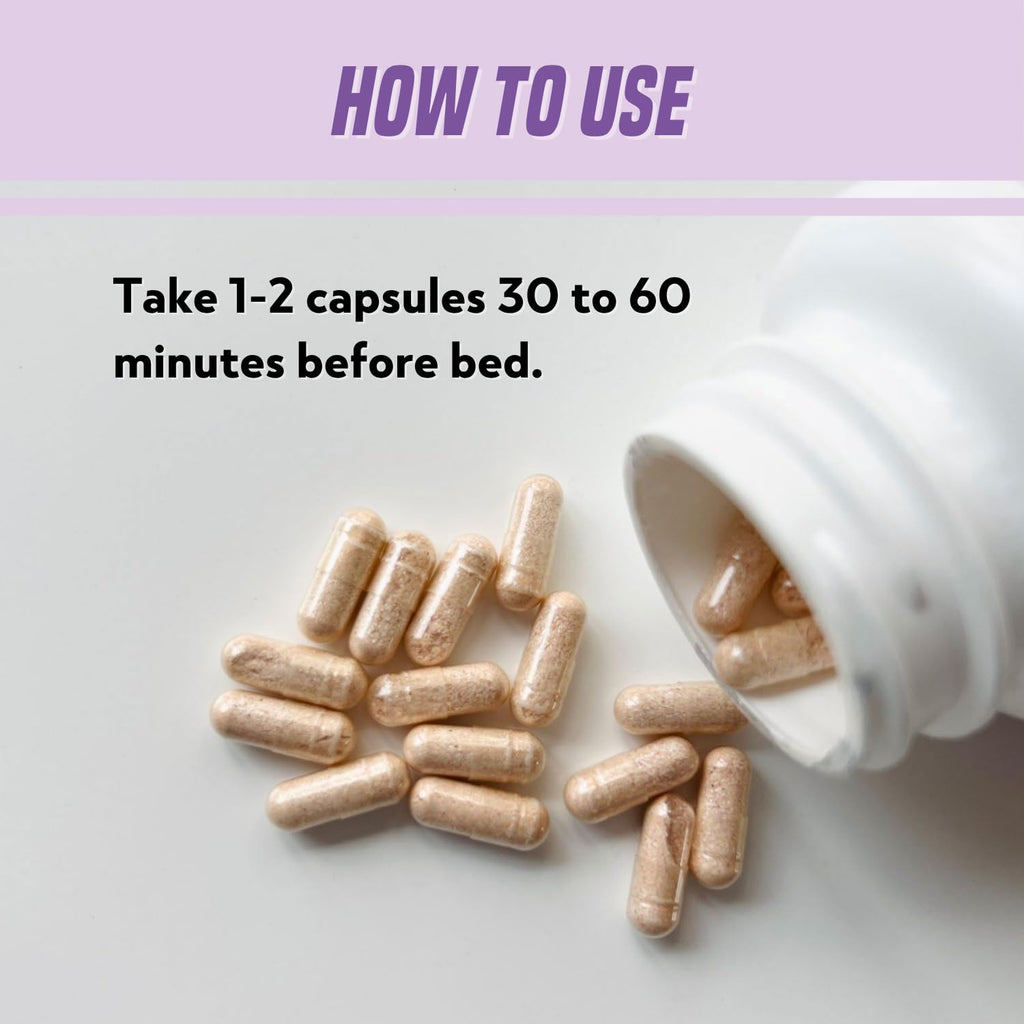 Outwork Nutrition Sleep Aid for Adults - 60 Vegetarian Capsules - image 4