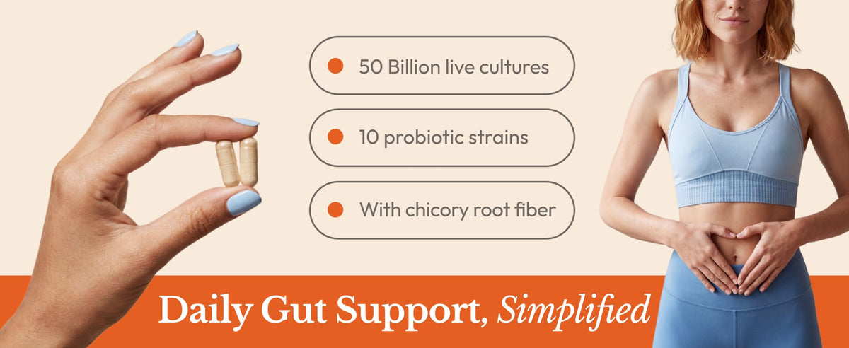 Omax3 Probiotic & Prebiotic 50B CFU Digestive Support - 30 Capsules - image 4