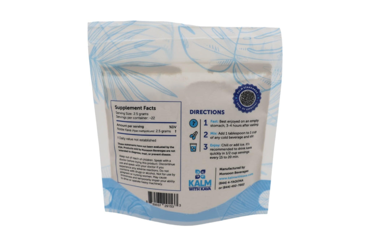 KALM Quick Micronized Kava Sampler - 2 x 4oz Powders - image 3