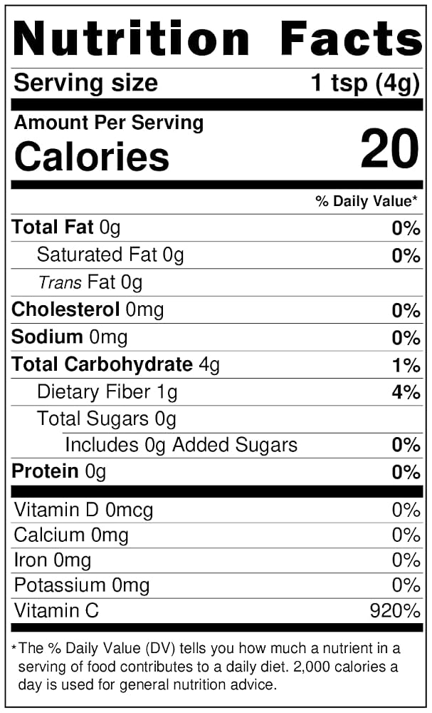 NaturalZing Camu Camu Powder 12% Vitamin C - 12 Ounce - image 3