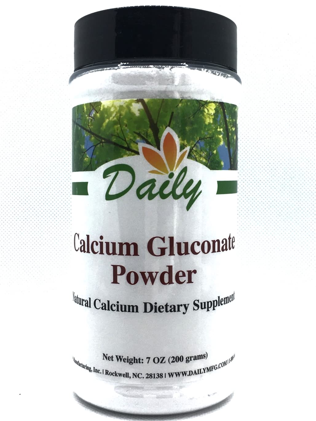 Daily Manufacturing Calcium Gluconate Powder - 7 oz