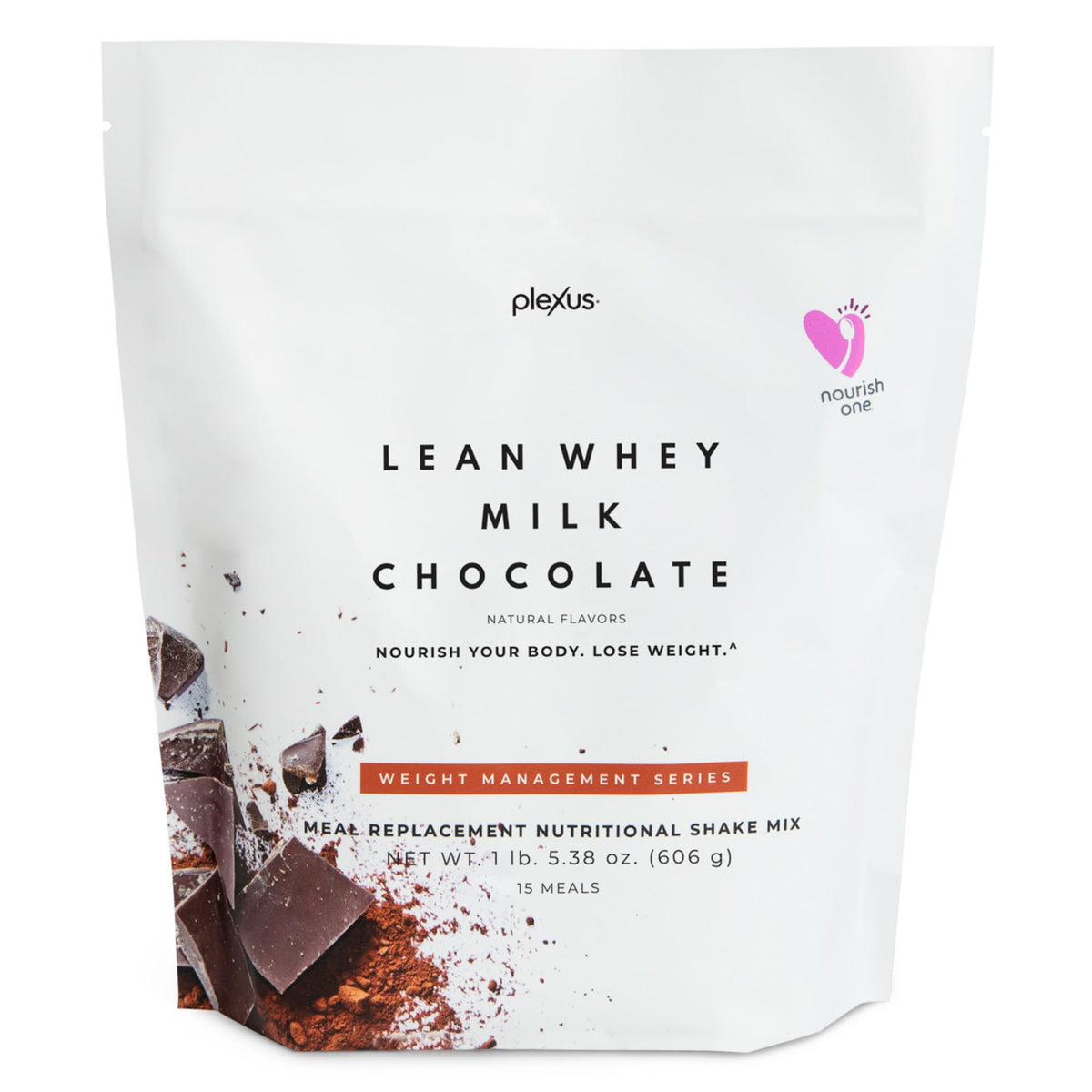 Plexus Lean Whey Chocolate Protein Powder - 15 Servings